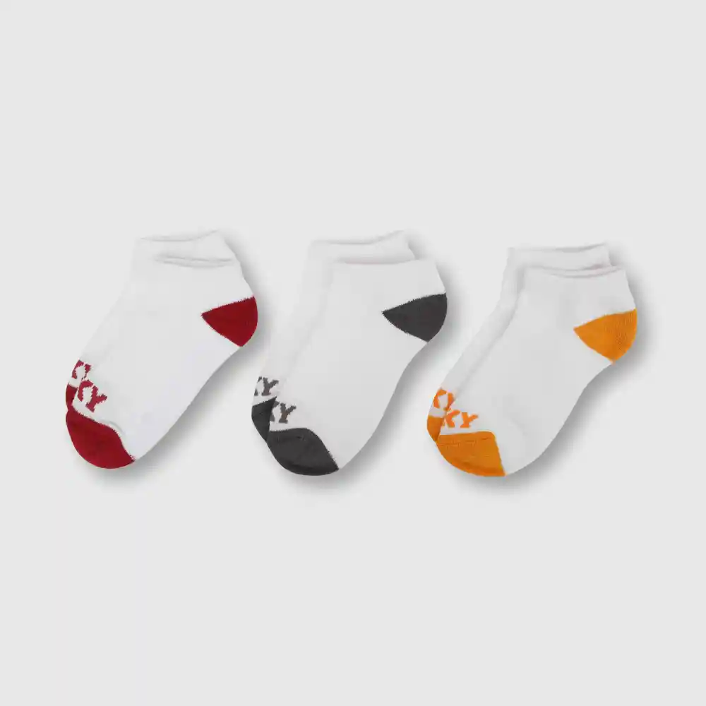 Pack Calcetín Corto Niño Blanco Talla 26/29