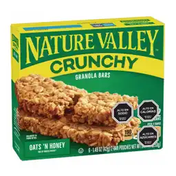 Nature Valley Barras de Cereal Crunchy de Avena y Miel