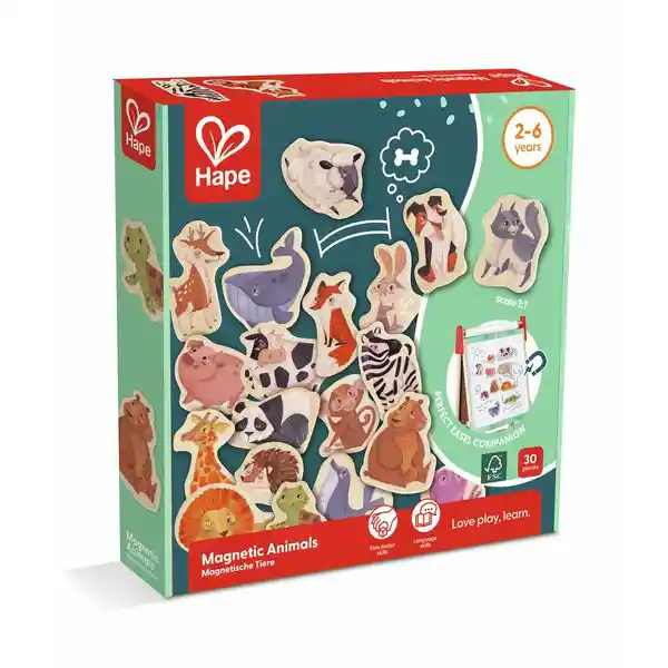 Hape Juguete Magnetic Animals - E2002