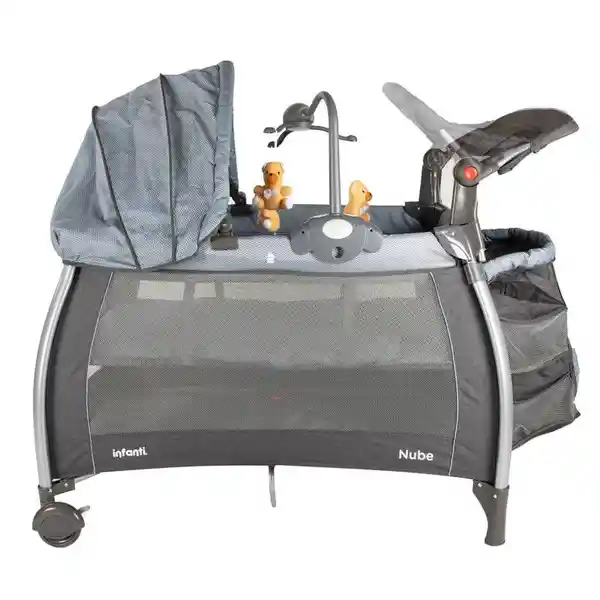 Infanti Cuna Playard Nube Grey