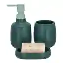 Jabonera de Resina Verde
