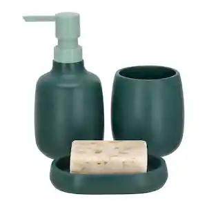 Jabonera de Resina Verde