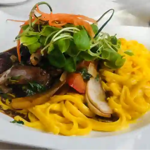 Fetuccini a la Huncaína