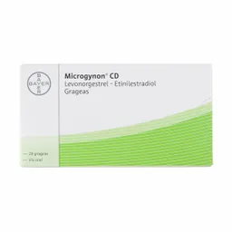 Microgynon CD Anticonceptivo en Grageas