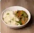 Seitan Mongoliano con Arroz Chaufa