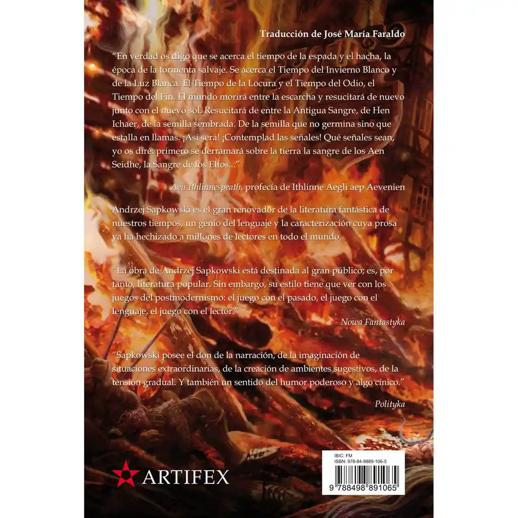 Libro La Sangre de Los Elfos. La Saga de Geralt de Rivia 1 U