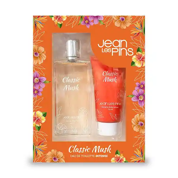 Jean Les Pins Estuche Regular Musk Agua de Toilette + Crema