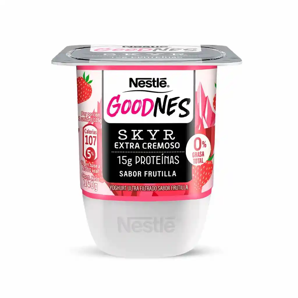 Goodnes Yogurt Skyr Sabor a Frutilla