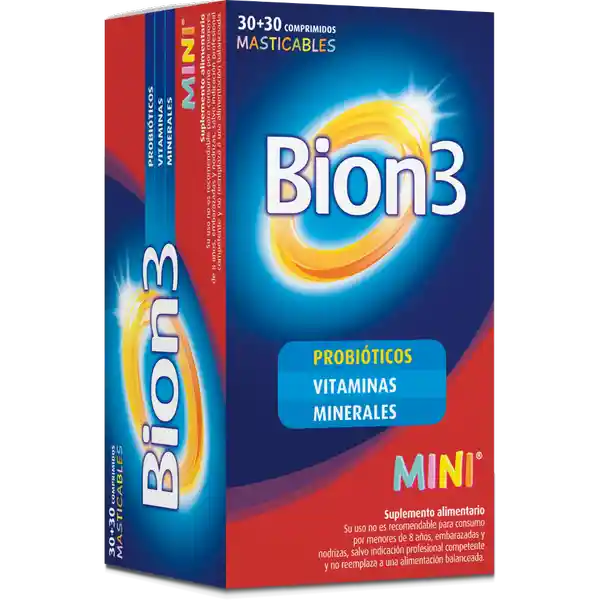 Bion Suplemento Alimentario 3 Minis