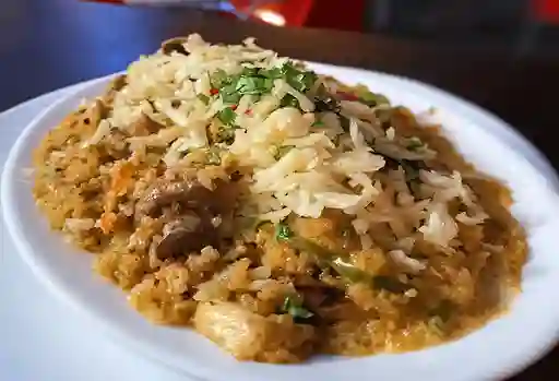 Risotto de quinoa y champiñón