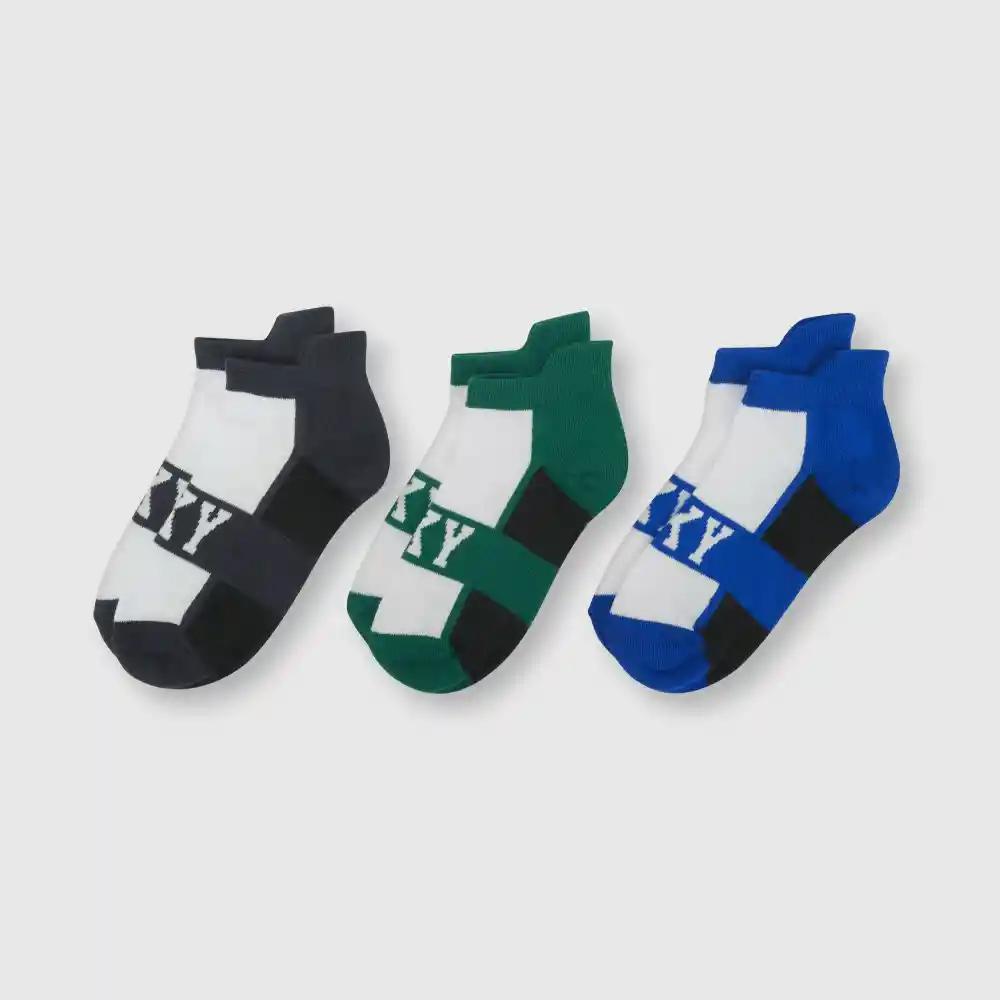 Pack Calcetines Corto Cky De Niño Azul Talla 34/37