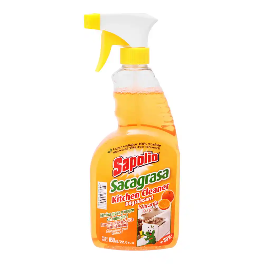 Sapolio Sacagrasa Naranja
