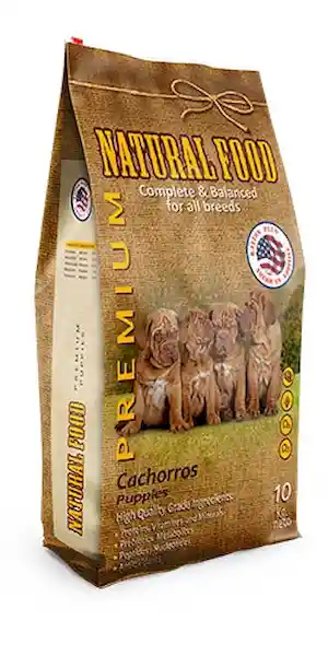 Natural Food Alimento Para Perro Cachorro Premium