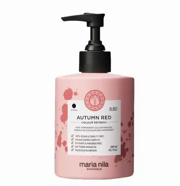 Maria Nila Máscara Para Cabello Color Autumn Red 300 mL 3702