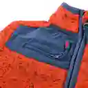 Polerón Polar Básico Bebé Niño Naranja Talla 9 M Pillin