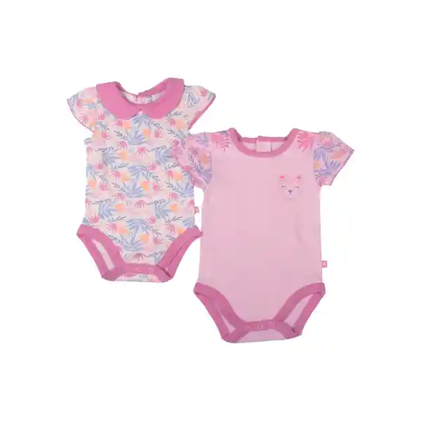 Set 2 Pzas Body Niña Multicolor Pillin 9 M