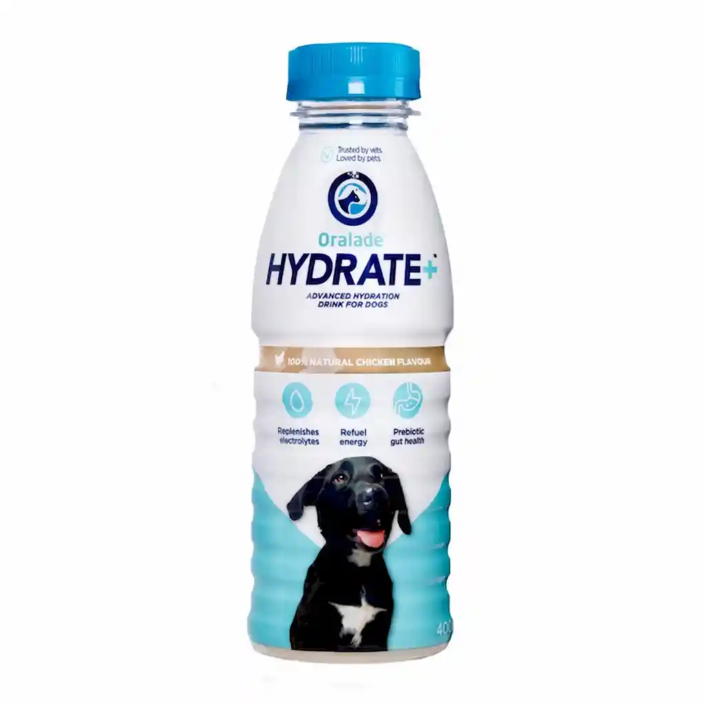 Oralade Hydrate+ Dog Bebida Isotónica