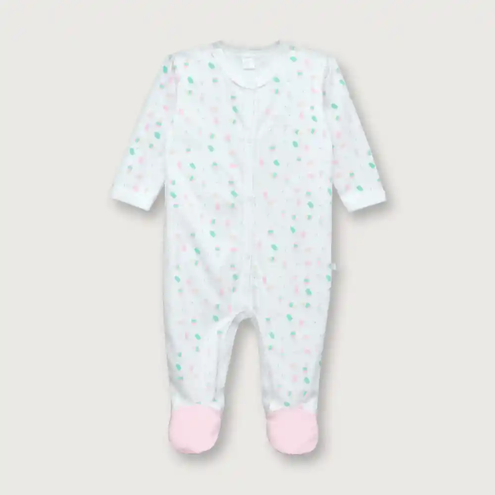 Pijama Niña Blanco Talla 9M Opaline
