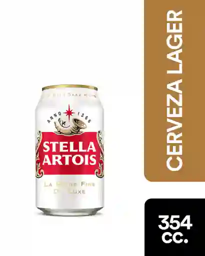 Stella Artois Cerveza 4.8° Lata