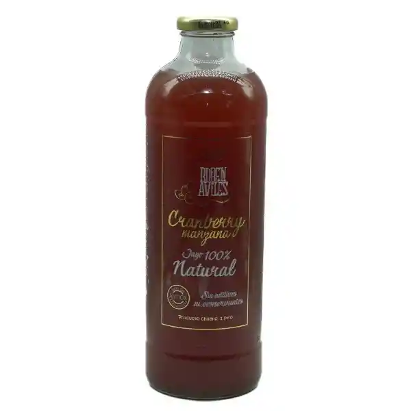 Ruben Aviles Jugo Natural Cranberry Manzana