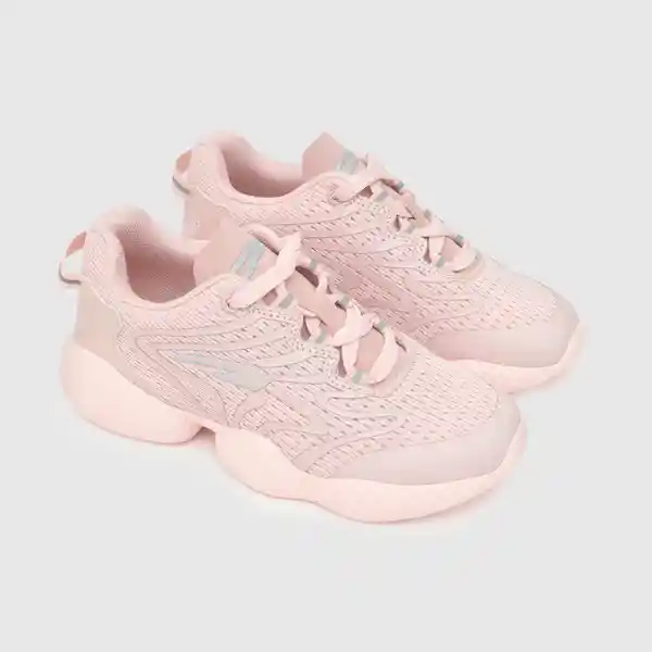 Zapatillas Deportiva de Niña Rosado Talla 30 Colloky