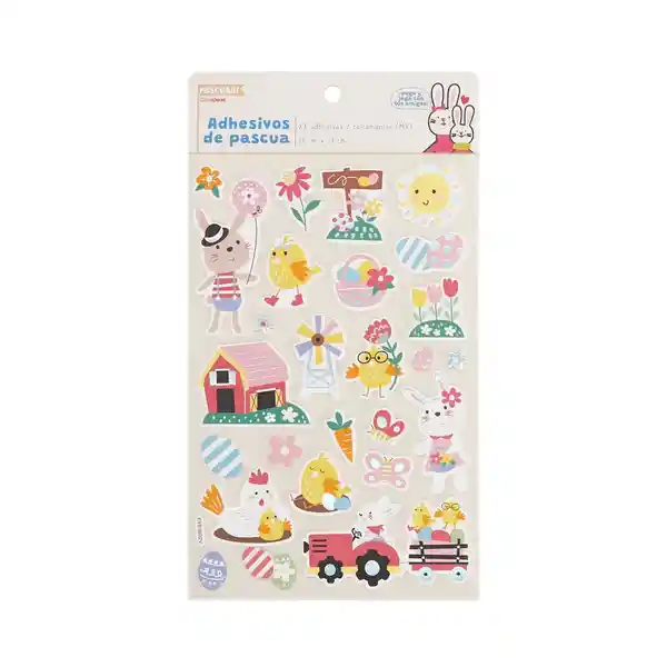 Sticker de Pascua Animales e Granja