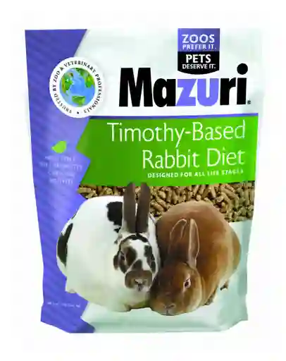 Mazuri Alimento para Conejo Timothy Rabbit Diet 