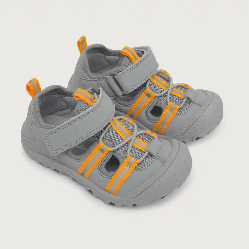 Sandalias Outdoor Niño Gris Talla 27