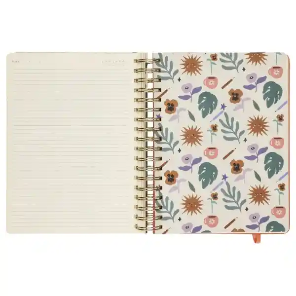 Cuaderno 1/2 Oficio Tapa Verde 18 x 3.5 x 24 cm Casaideas