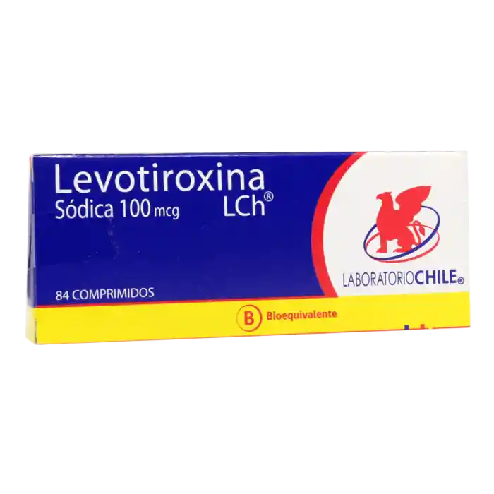 Laboratorio Chile Levotiroxina (100 mcg)