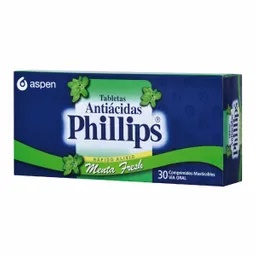 Phillips Tableta Antiácida Menta Fresh