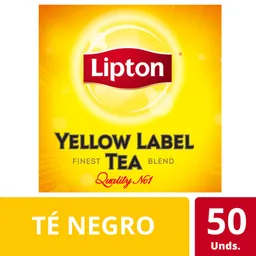 Lipton Té Negro Yellow Label