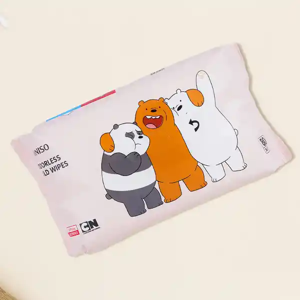 Toallas Humedas We Bare Bears Miniso