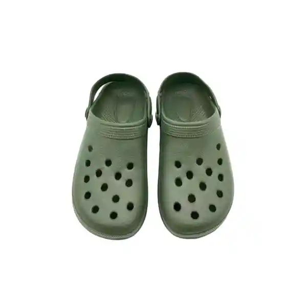 Zapatos 1W-Sueco No Olive Talla L