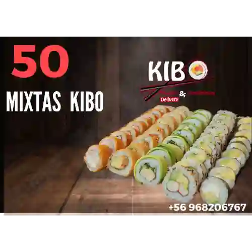 Promo Sushi 50 Mixtas Kibo
