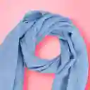 Bufanda Lisa Azul 180 70 cm Miniso