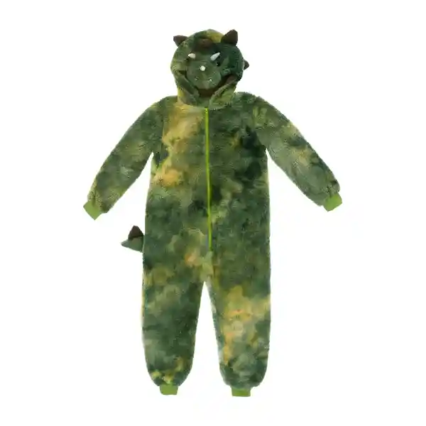 Pijama Infantil Enterito Corderito Color Verde Talla 8