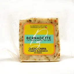 Bernardette Queso Cabra Tomate Albahaca