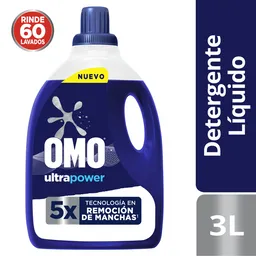 Omo Detergente Liquido Ultra Power