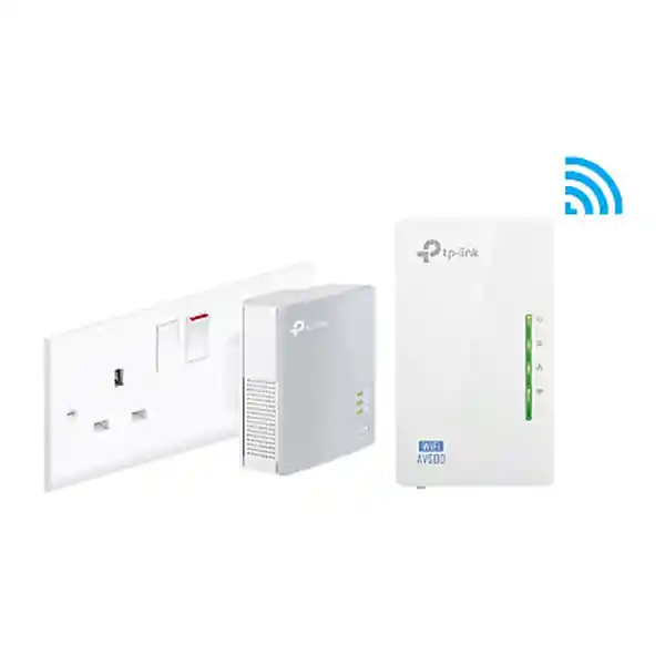 Extensor Powerline Wifi Av500 a 300 Mbps TLWPA4220KIT