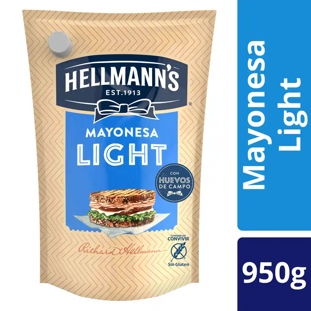 Hellmanns Mayonesa Light