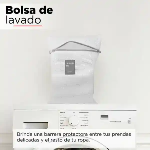 Miniso Bolsa de Lavado Case Blanco