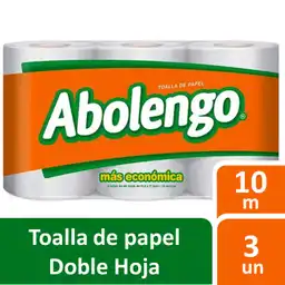 Abolengo Toalla de Papel Doble Hoja