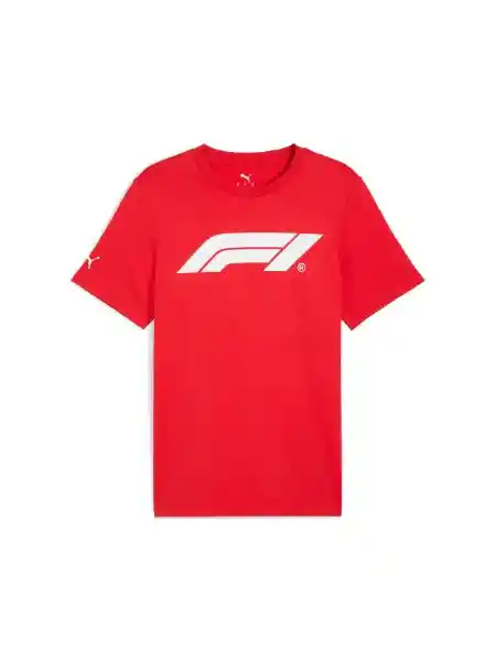 Puma Polera F1 Ess Logo te 03 Rojo M 633264