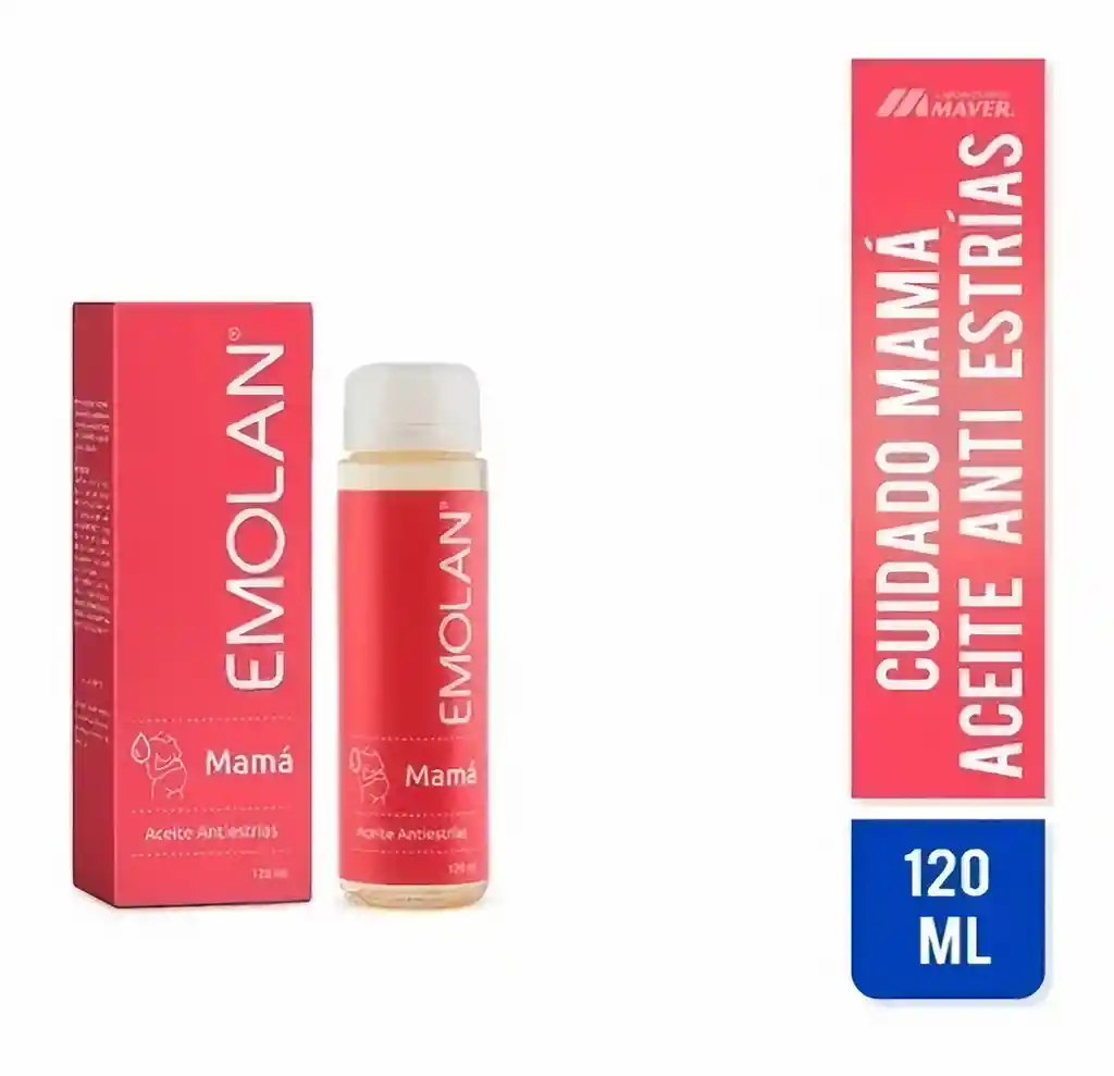 Emolan Aceite Antiestrías Mamá