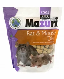 Mazuri Alimento Para Rata Rat & Mouse Diet 2 Lb