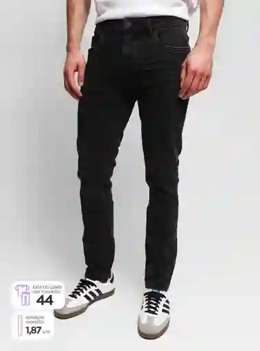 Jeans Hombre Index Skinny Talla 40