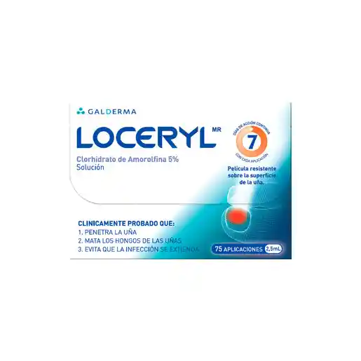 Loceryl Solución para Uñas (5 %)
