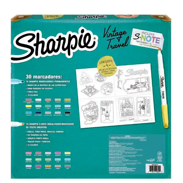 Sharpie Marcador Vintage