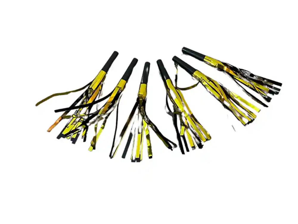 Pitos Negro Dorado X 6